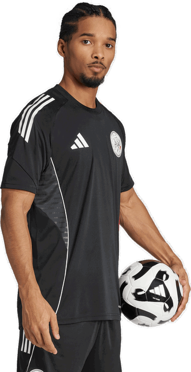 Тениска adidas Originals AJAX 2025/26 Training Jersey Черно | jp1753, 3