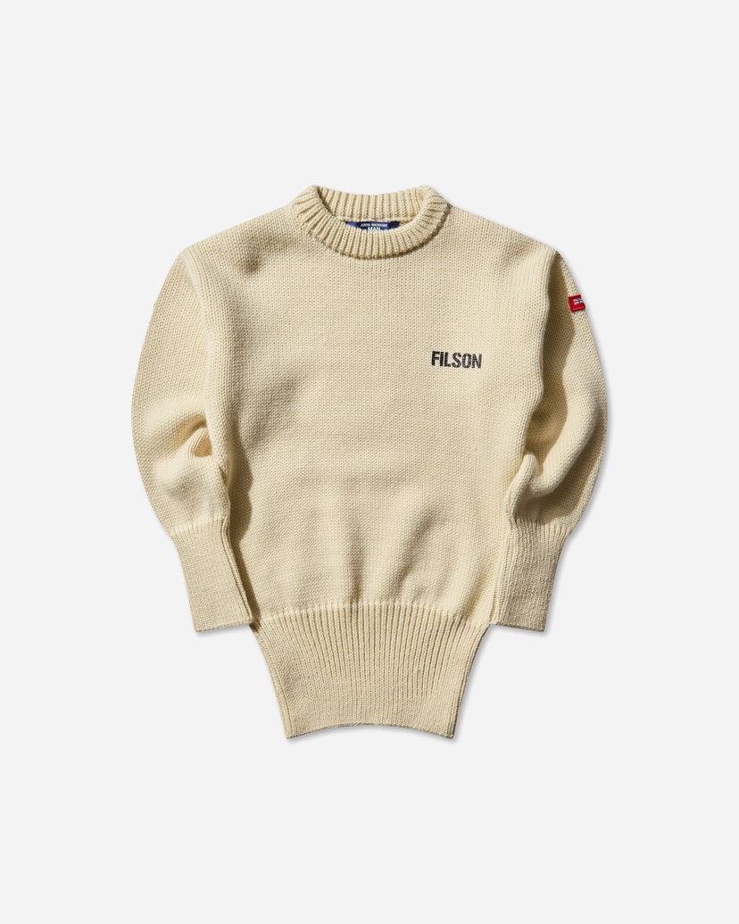 Пуловер Junya Watanabe Junya Watanabe Man Submariner Sweater Бежово | WP-N001-W25 1