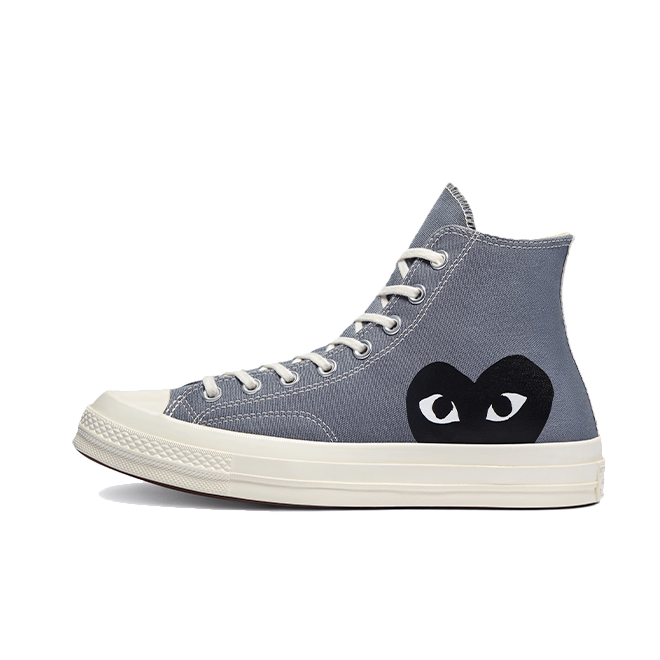 Кецове и обувки Converse Comme des Garçons PLAY x Chuck 70 "Grey Steel" Сиво | 171847C, 0
