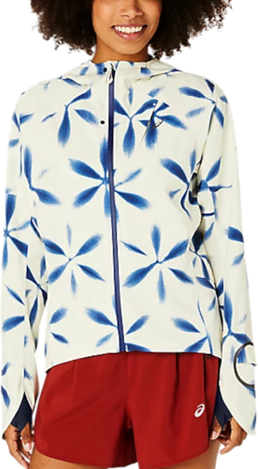 Яке Asics METARUN SHIBORI WATERPROOF JACKET Бяло | 2012d095-200, 0