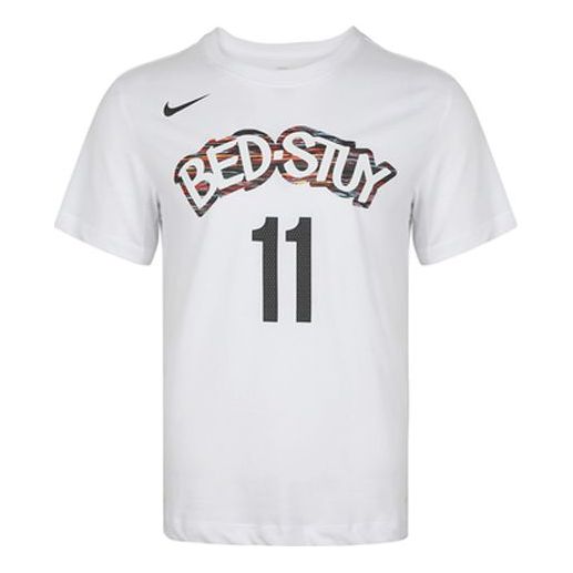 Фланелка Nike Brooklyn Nets Irving #11 NBA T-Shirt Бяло | BV8746-100, 0
