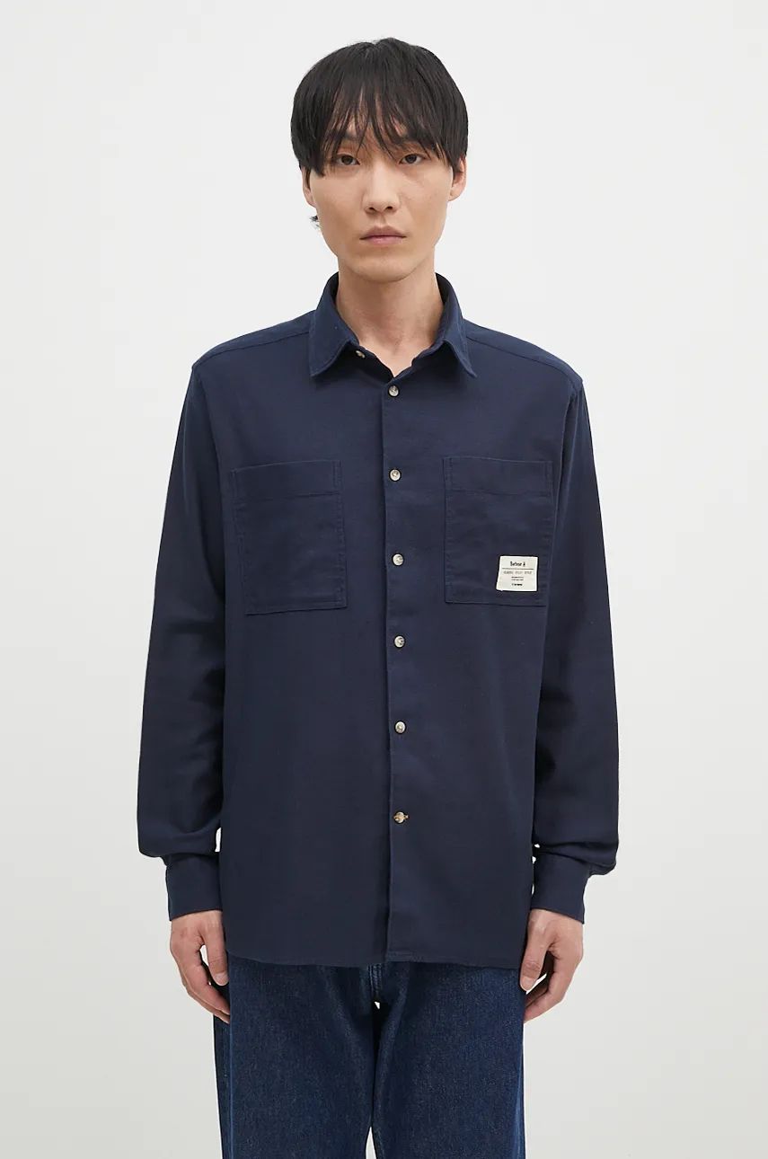 Риза Barbour Relaxed Fit Shirt With Classic Collar Синьо | MSH5521, 0