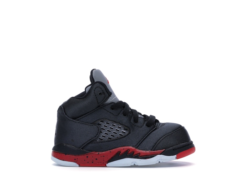 Кецове и обувки Jordan Jordan 5 Retro Satin (TD) Черно | 440890-006, 0
