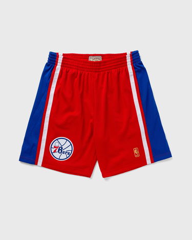 Къси панталони Mitchell & Ness Mitchell & Ness Philadelphia 76ers Swingman Shorts Червено | SMSHGS18247-P76SCAR96, 0