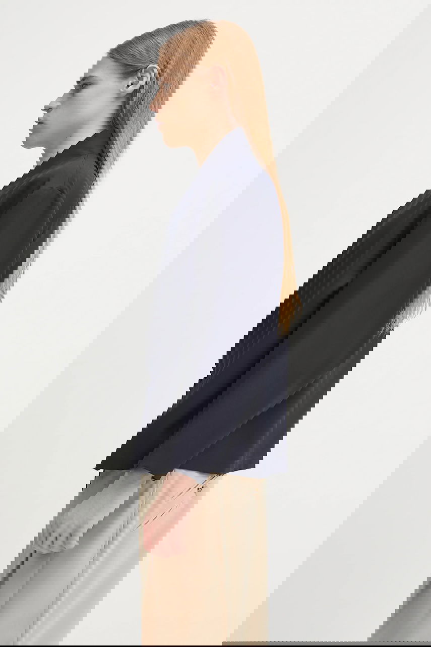 Яке KENZO Kenzo Kimono Wool Jacket Тъмно синьо | FE65VE1409RE, 1