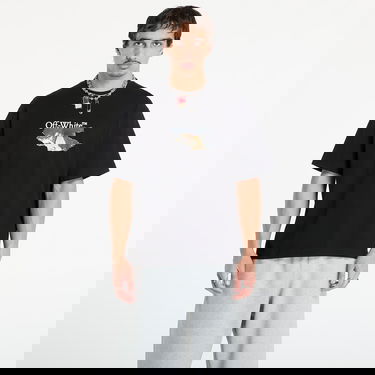 Тениска Off-White Off-White Paint Arrow Skate Short Sleeve T-Shirt Черно | OMAA120F25JER00U1001, 0