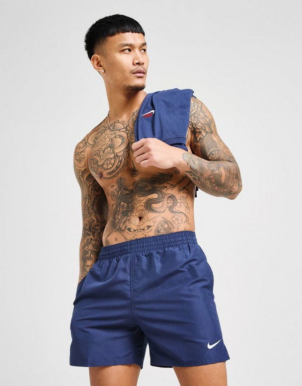Бански Nike Essential 5" Swim Shorts Тъмно синьо | NESSF560440, 0