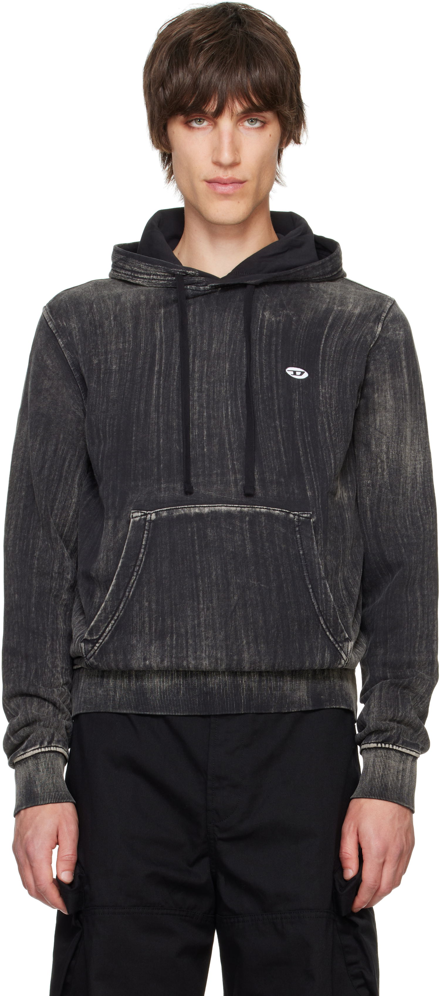 Суитчър Diesel S-Ginn-Hood-K43 Hoodie Черно | A14822-0QKAU-9XX, 0