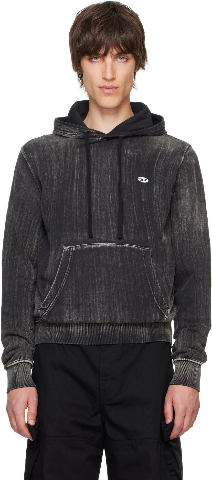 Суитчър Diesel S-Ginn-Hood-K43 Hoodie Черно | A14822-0QKAU-9XX