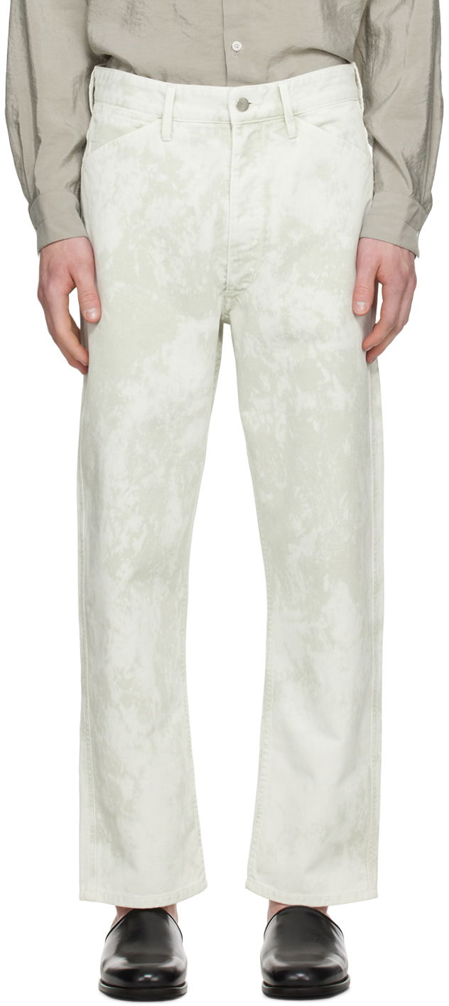 Дънки LEMAIRE Lemaire Curved 5-Pocket Jeans Бяло | PA1055 LD1012, 0