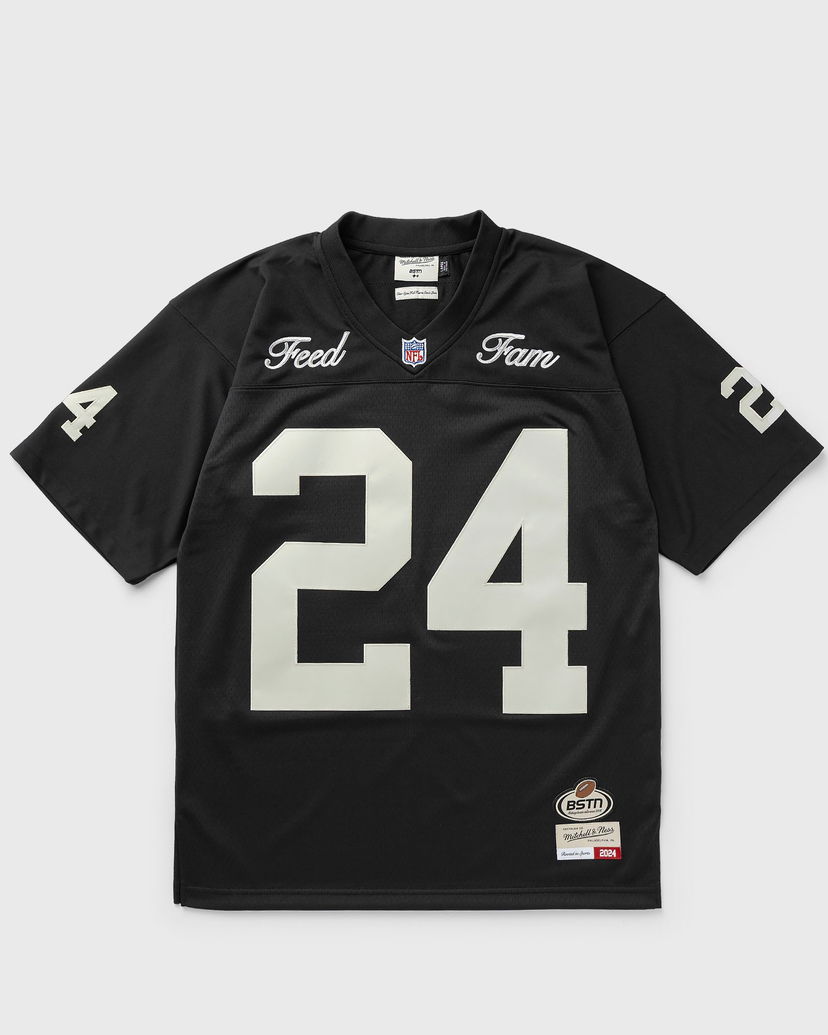 Фланелка Mitchell & Ness Jersey XXL Черно | JY11598-MNNBLCK