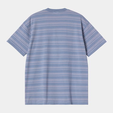Тениска Carhartt WIP Carhartt WIP Brodine Stripe Short Sleeve T-Shirt Синьо | I035168_6, 3