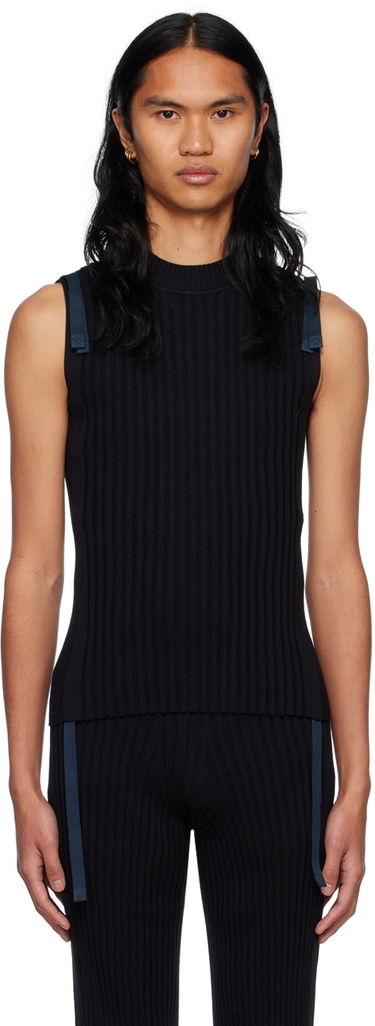 Потник Dion Lee Gathered Utility Tank Top Черно | C7140R23, 0
