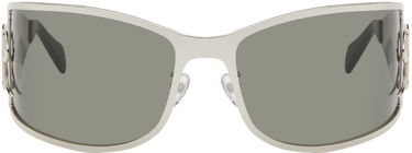 Слънчеви очила Blumarine Metal Wraparound Sunglasses Сиво | P444W268A, 0