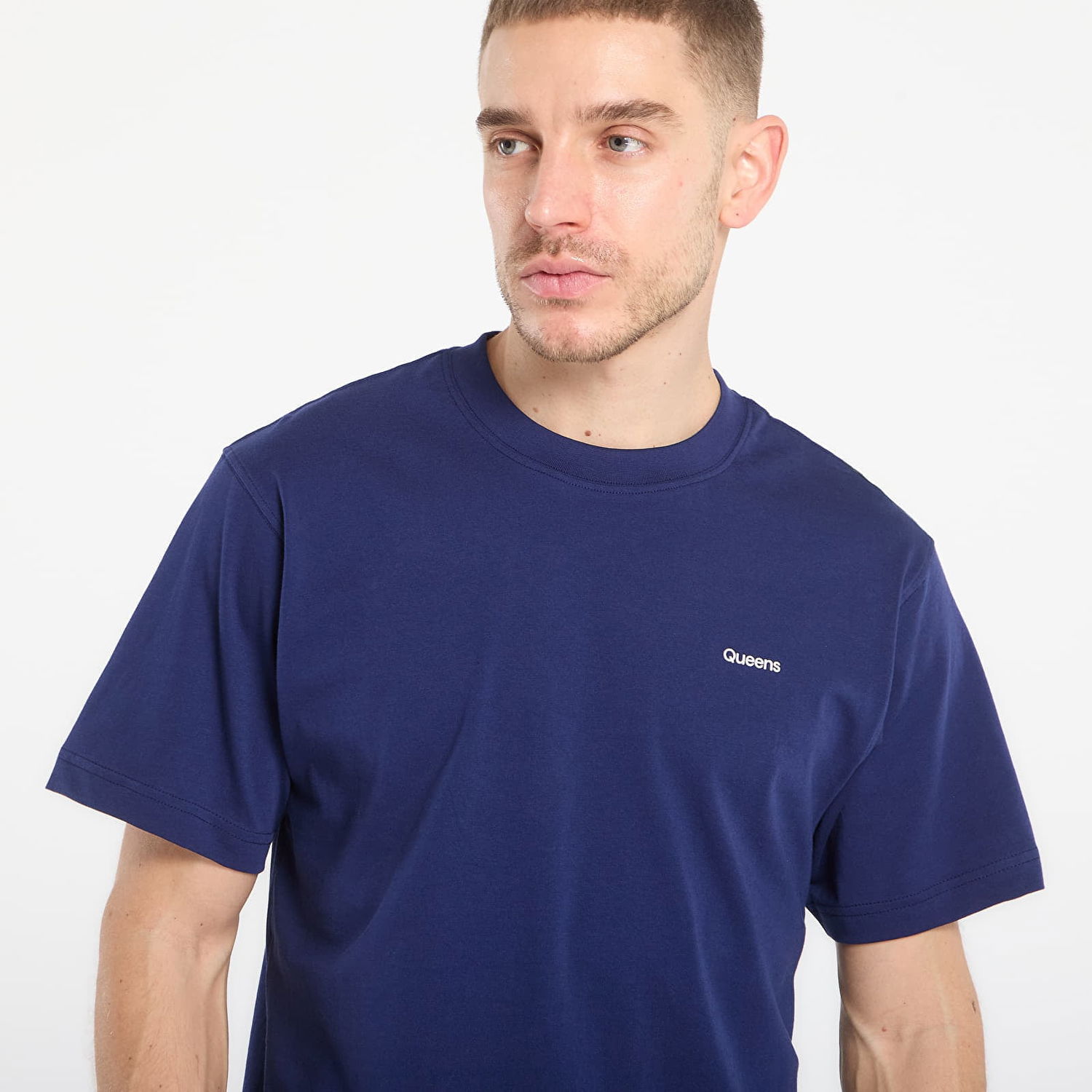 Тениска Queens Queens Essential T-Shirt With Contrast Print 5-Pack Тъмно синьо | QNS_090, 1