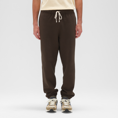 Спортни панталони New Balance Sweatpants MADE in USA Кафяво | NBMP43547RHE, 0