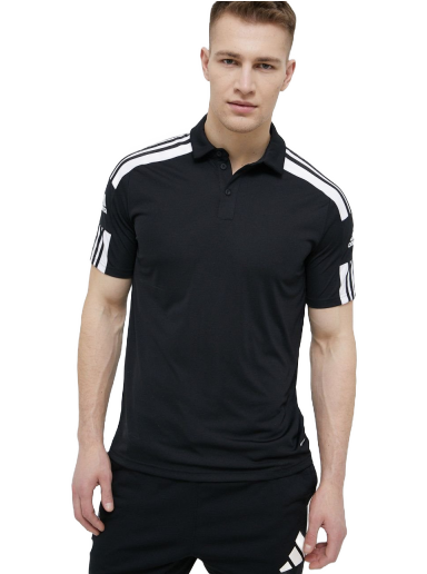 Поло тениска adidas Performance Squadra 21 Polo Shirt Черно | GK9556