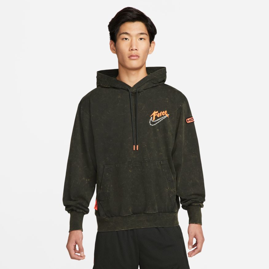 Суитчър Nike Dri-FIT Standard Issue Basketball Hoodie Зелено | DH6808-352, 0