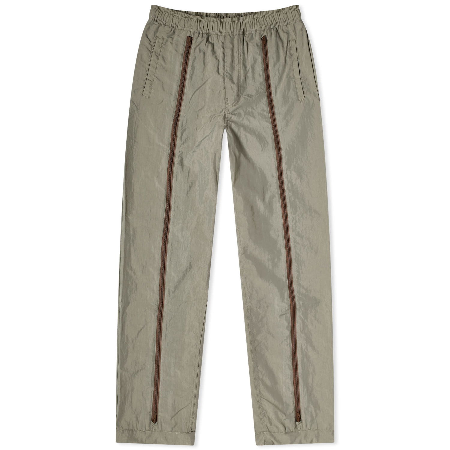 Спортни панталони Pleasures 555 x Nylon Active Pant Зелено | P23555005-MATCHA, 0