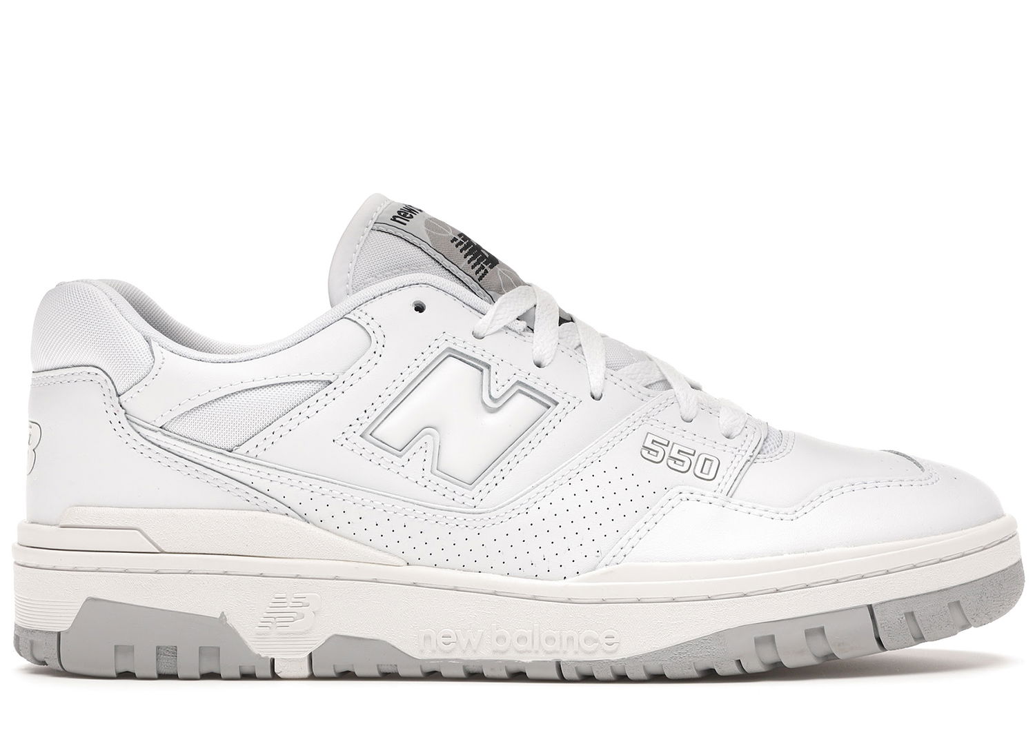 Кецове и обувки New Balance 550 'White Grey' Бяло | BB550PB/BB550PB1, 0