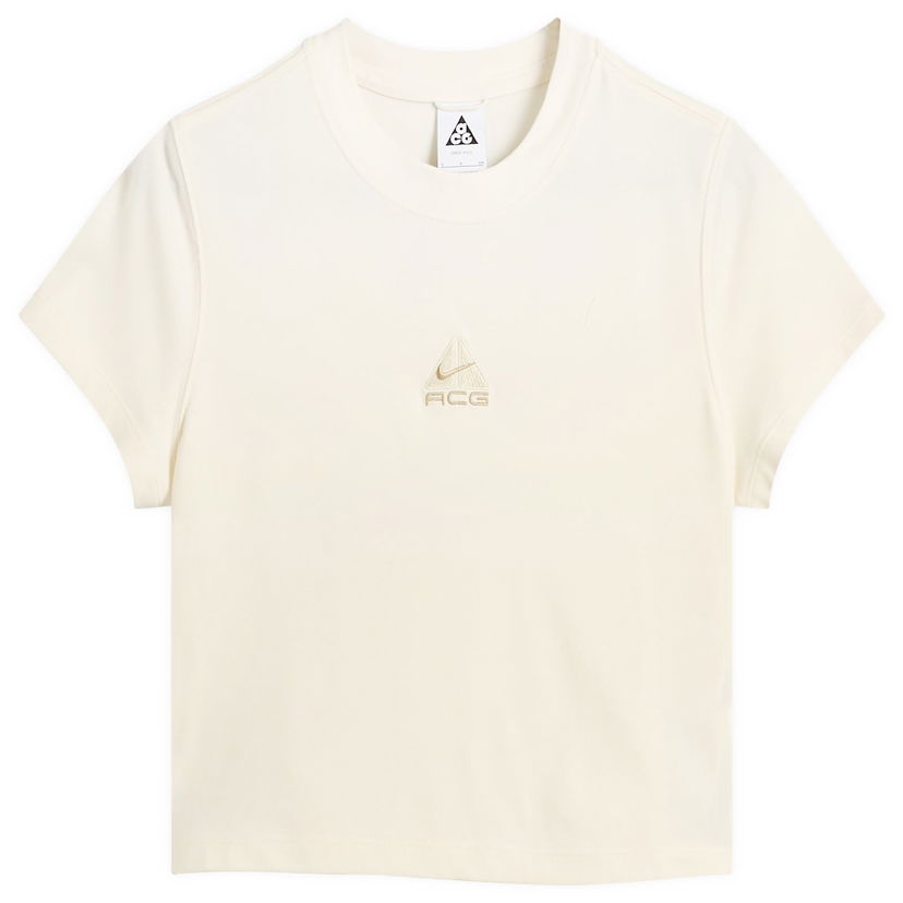 Тениска Nike Women's ACG Baby Lungs T-Shirt, Size X-Small Бяло | HM6084-110