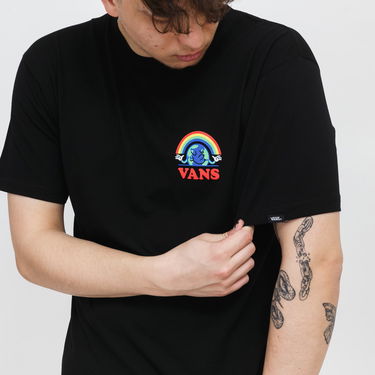 Тениска Vans Good Vibes T-Shirt Черно | VN0A4PKXBLK1, 2