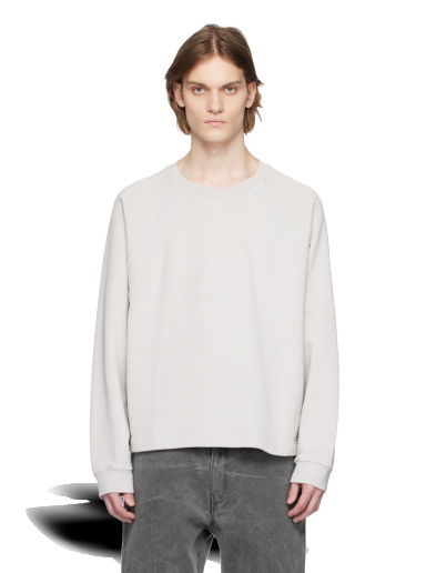 Суитчър Acne Studios Embossed Sweatshirt Сиво | CI0127-