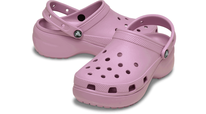 Кецове и обувки Crocs Classic Platform Clogs Розово | 206750-5BX, 1