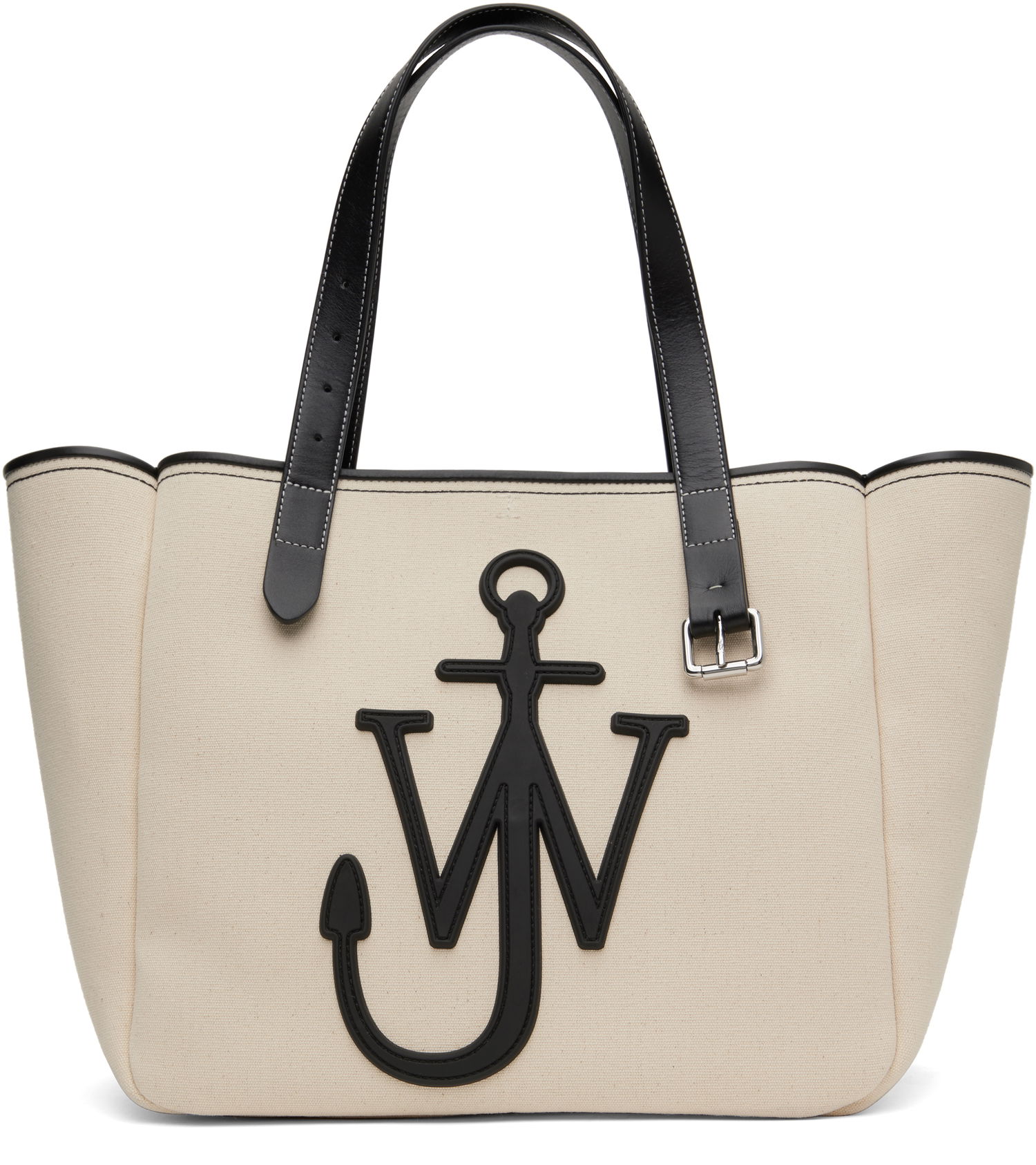 Голяма пазарска чанта JW Anderson JW Anderson Belt Tote Бежово | HB0545-FA0388, 0