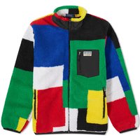 Яке Polo by Ralph Lauren Patchwork High Pile Jacket Зелено | 710926975001, 1