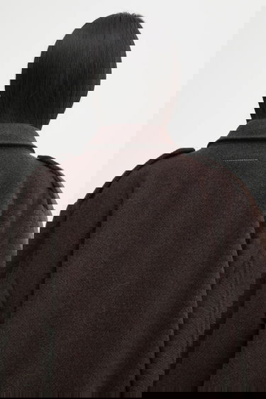 Яке бомбър Maison Margiela MM6 Maison Margiela Wool Jacket Transitional Oversize Кафяво | S62AN0169.M35635.002F, 4