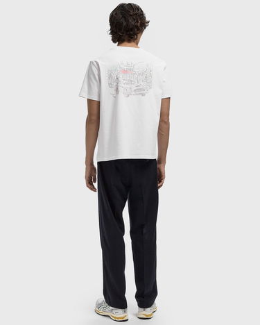 Тениска Edmmond Studios SAVILE ROW T-Shirt ART Foundation Print Бяло | 325-30-21000, 2