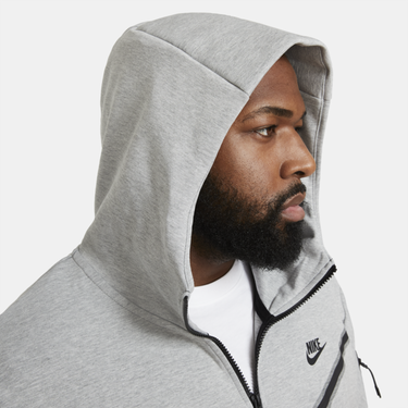 Суитчър Nike Tech Fleece Full-Zip Hoodie Сиво | CU4489-063, 5