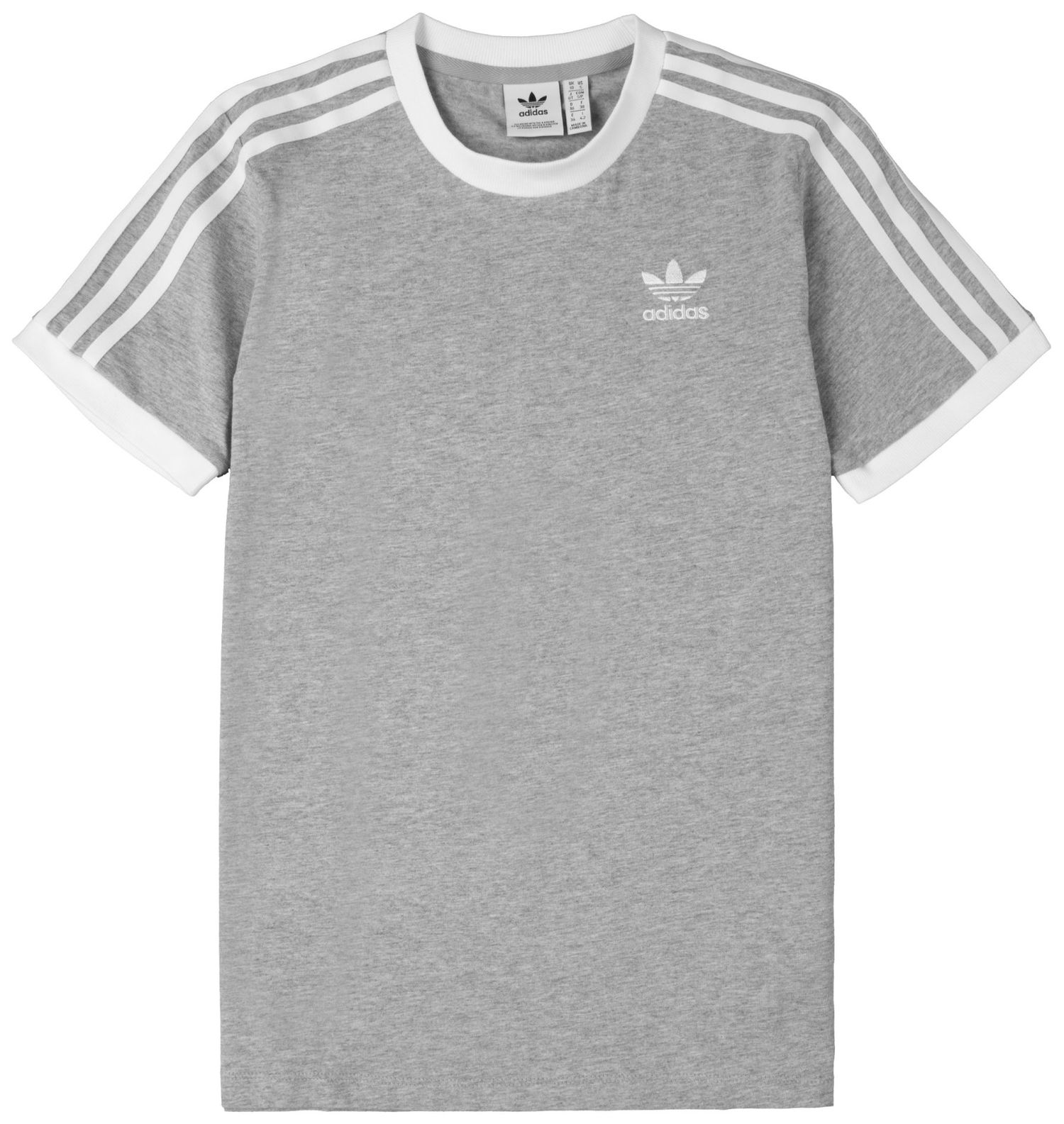 Тениска adidas Originals T-shirt Adicolor Classics 3-Stripes Сиво | h33576, 1