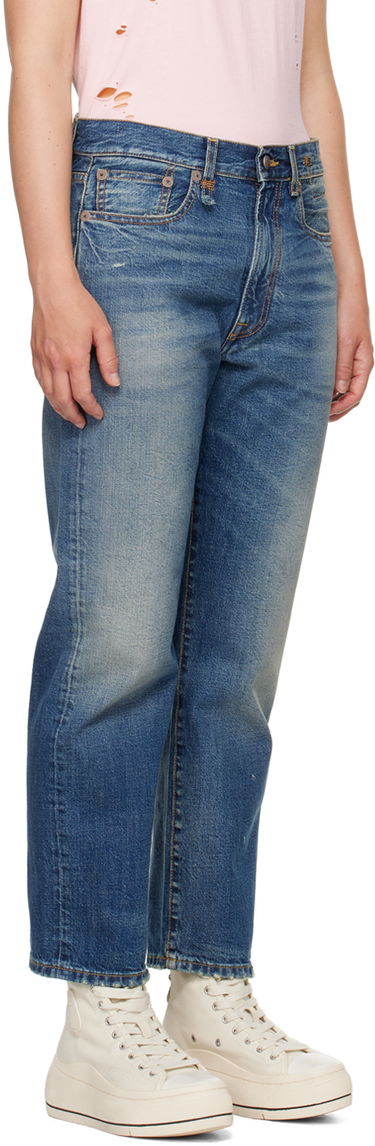 Дънки R13 R13 Boyfriend Jeans Синьо | R13W5083-D216A, 1