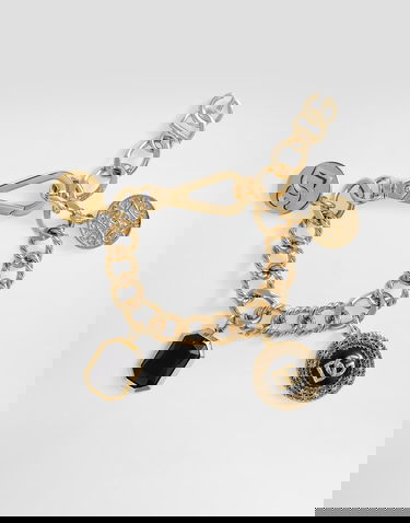 Гривна Dolce & Gabbana Dolce & Gabbana Like A Virgin Gold Charm Bracelet Металик | WBR6V3W1111ZOO00, 3