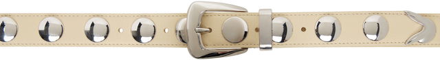 KHAITE Benny Studs Belt
