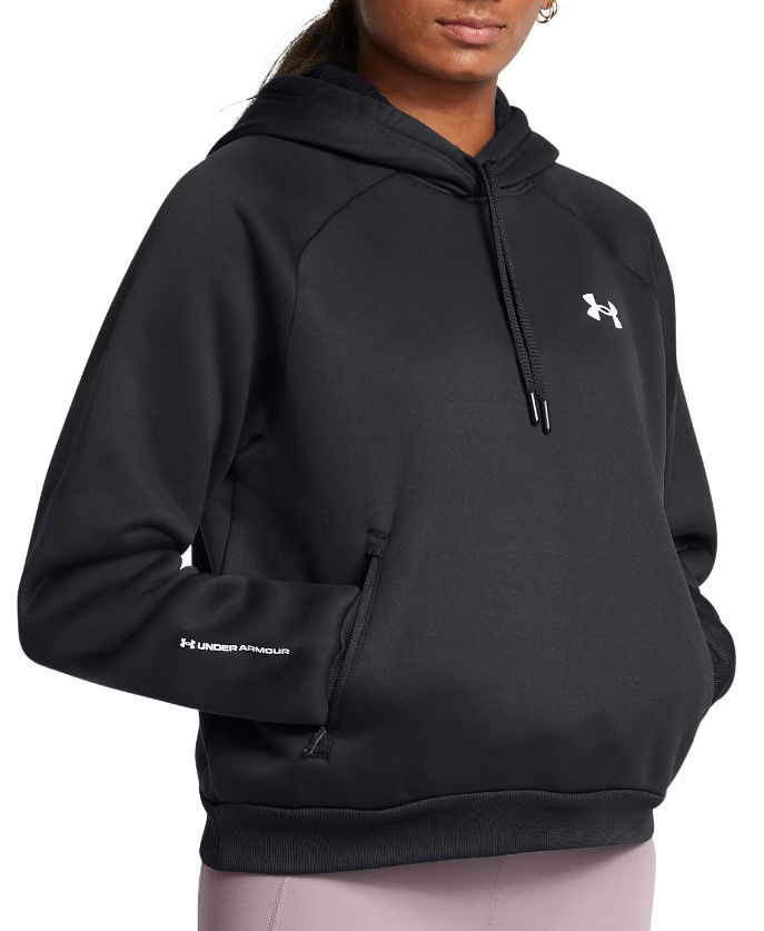 Суитчър Under Armour Hoodie Women's Fleece Черно | 1386504-001