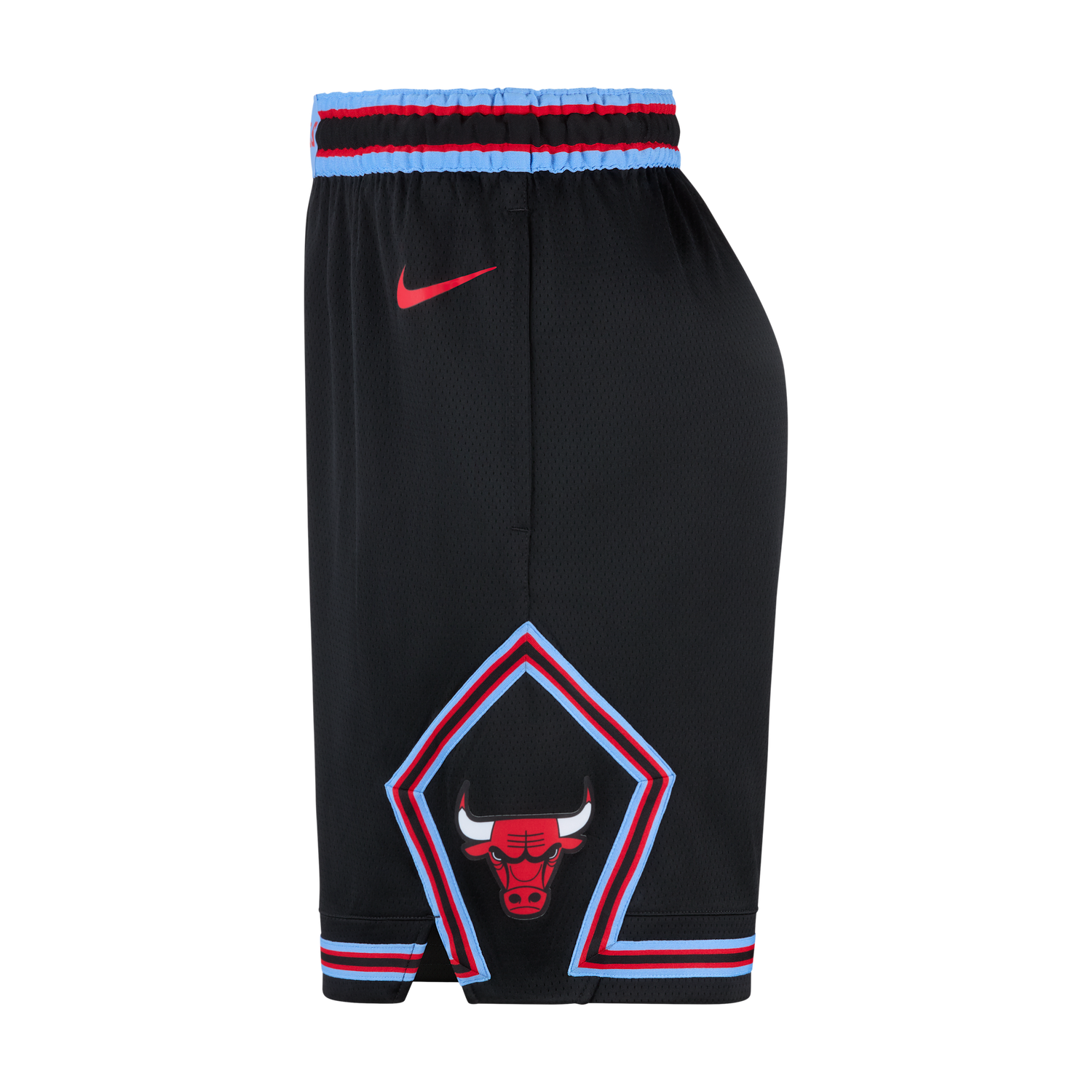 Къси панталони Nike Chicago Bulls City Edition Dri-FIT NBA Swingman Shorts Polyester Черно | HM6031-010, 1
