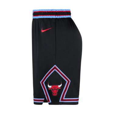 Къси панталони Nike Chicago Bulls City Edition Dri-FIT NBA Swingman Shorts Polyester Черно | HM6031-010, 1