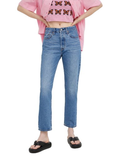 Дънки Levi's 501 Crop Jeans Синьо | 36200.0236