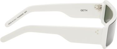Слънчеви очила Rick Owens Porterville Gethsemane Gethshades Sunglasses Бяло | RG0000008 GPRLFS, 1