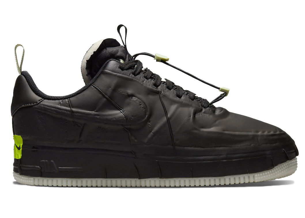 Кецове и обувки Nike Air Force 1 Low Experimental Black Glow Черно | DJ9780-001, 0