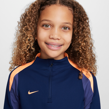 Суитчър Nike Dri-FIT Strike Training 1/4 Zip Top Тъмно синьо | FN8413-493, 2