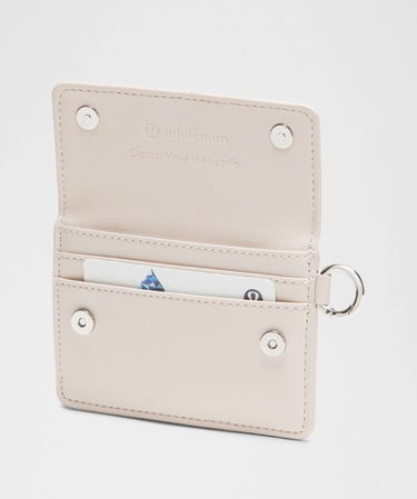 Портфейл lululemon Front-Flap Card Case Бежово | prod20005847, 4