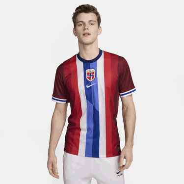 Фланелка Nike Dri-FIT Norway Stadium 2024/25 Replica Червено | FZ0162-677, 0
