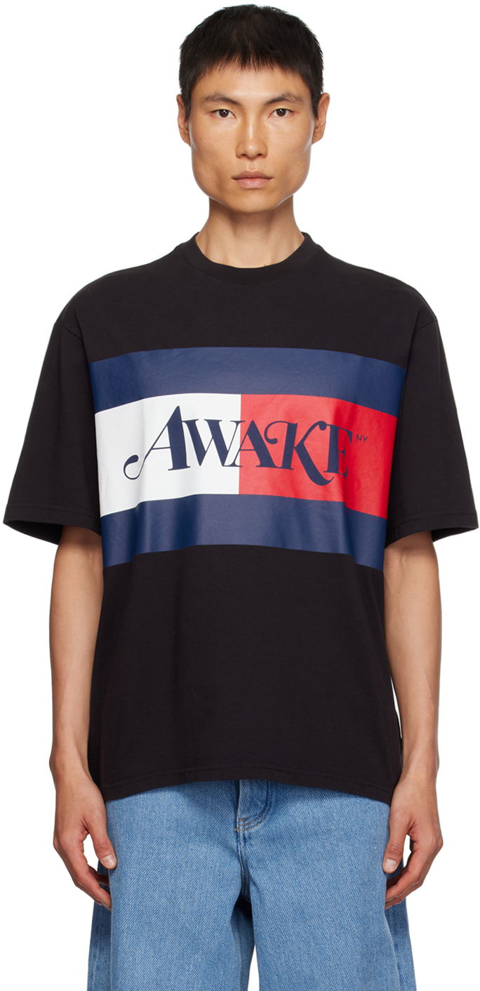 Тениска Tommy Hilfiger Tommy Jeans Awake NY Edition Черно | DM0DM17849, 0