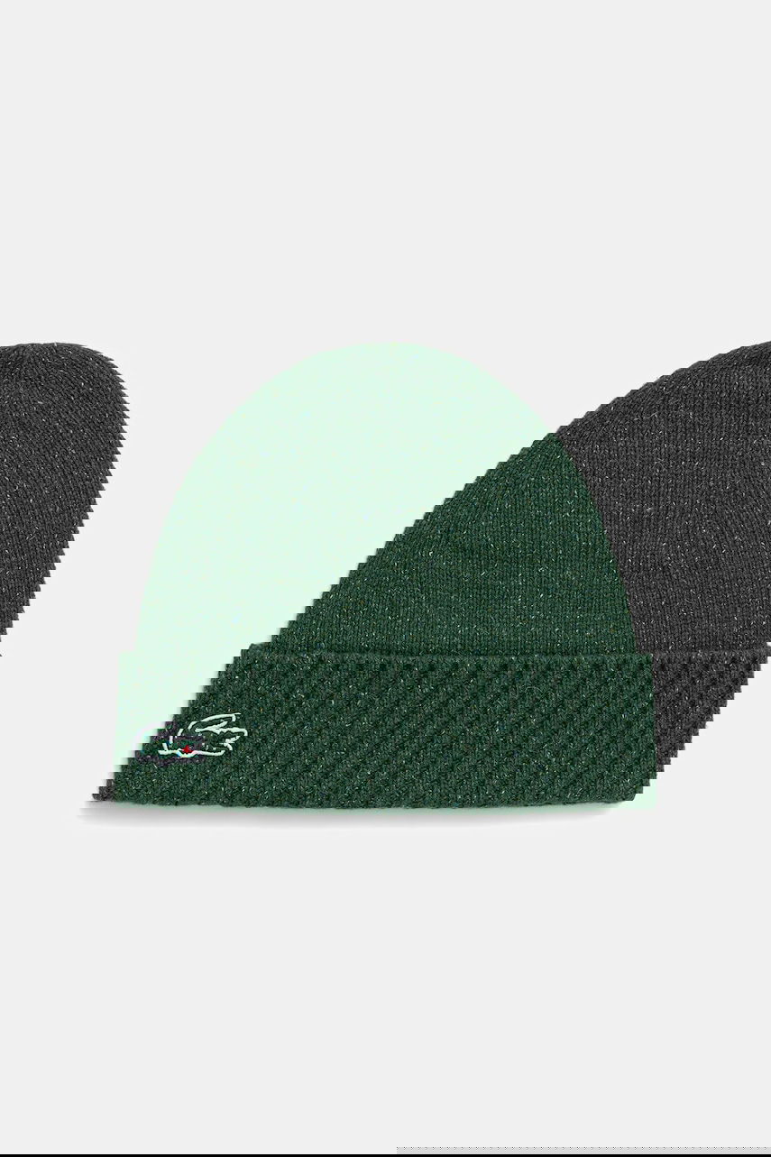 Шапка Lacoste Speckled Wool Blend Beanie Зелено | RB5995, 0