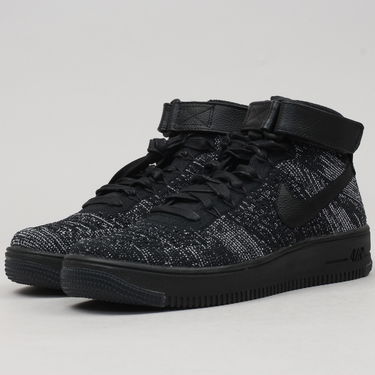 Кецове и обувки Nike Air Force 1 Flyknit ''Black'' W Черно | 818018-002, 1