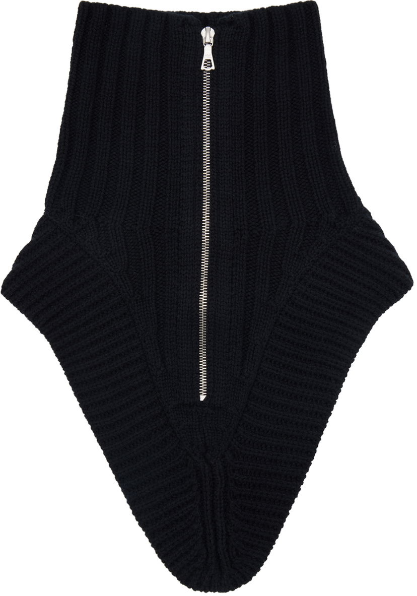 Шал Dries Van Noten Black Morriso Neck Warmer Черно | 242-021238-9706